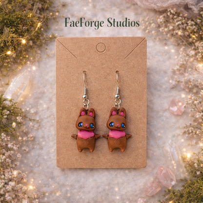 Layers In Green Pixie Earrings