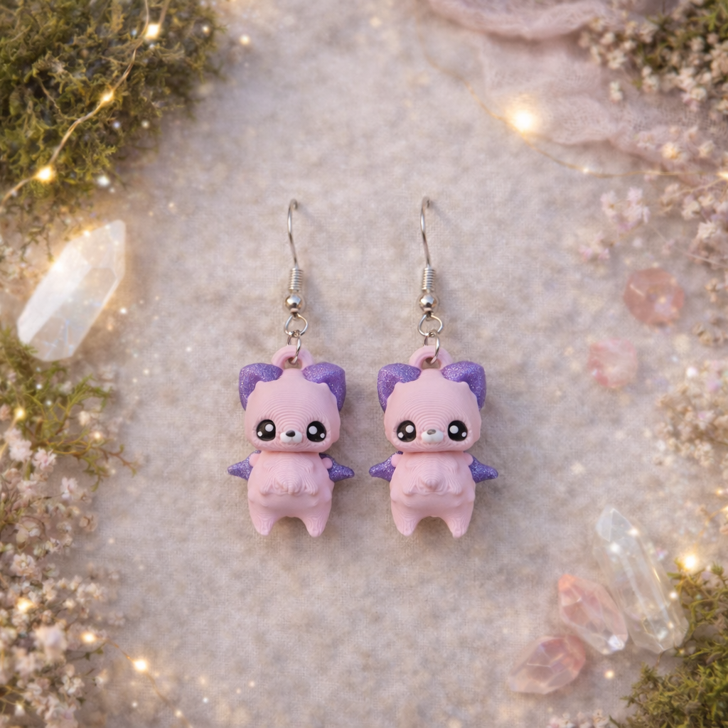 Layers In Green Pixie Earrings