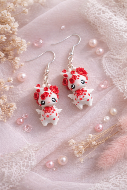 Layers In Green Pixie Earrings