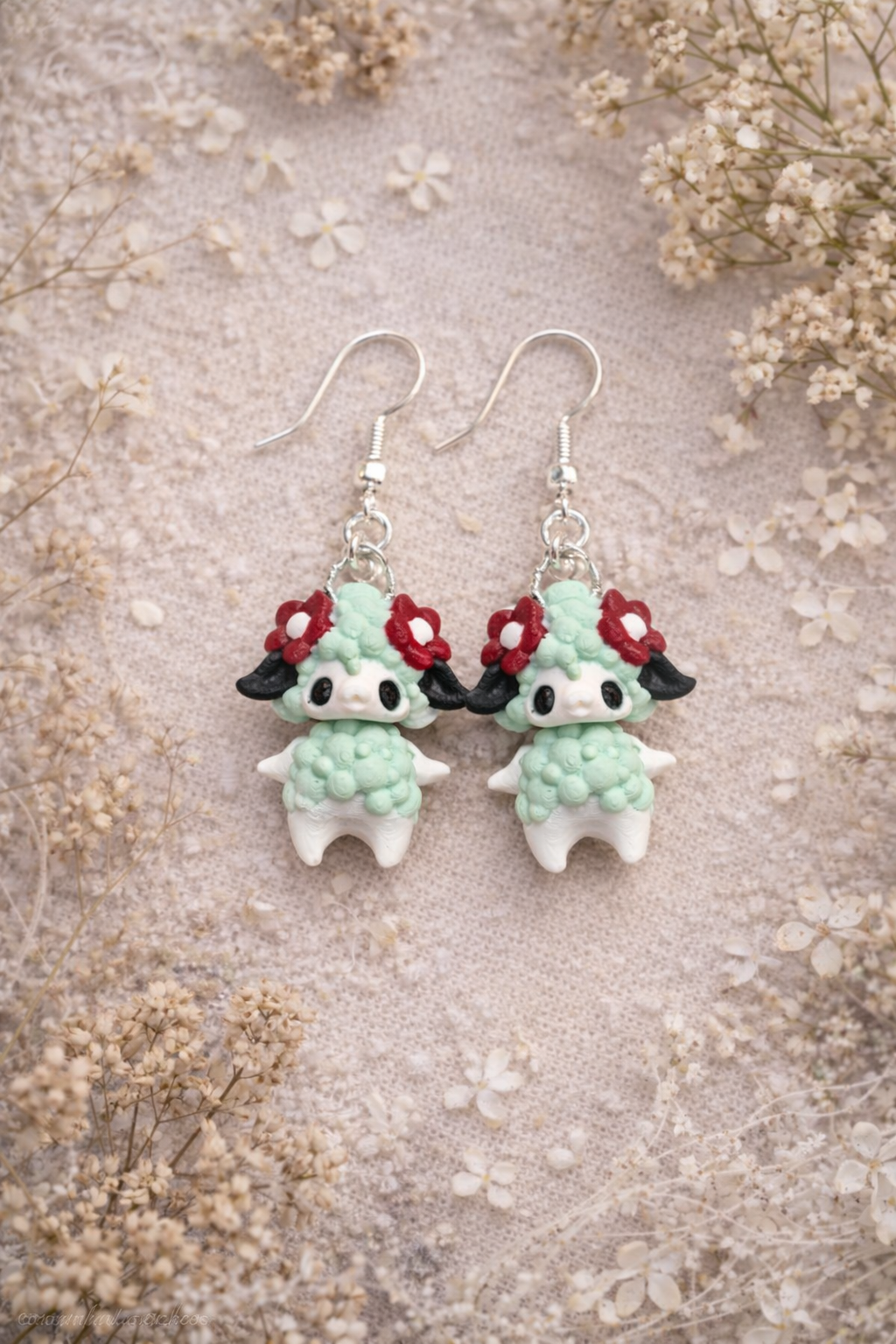 Layers In Green Pixie Earrings