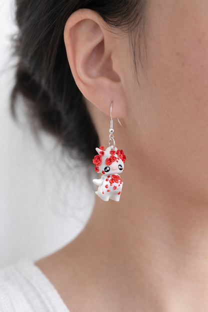 Layers In Green Pixie Earrings